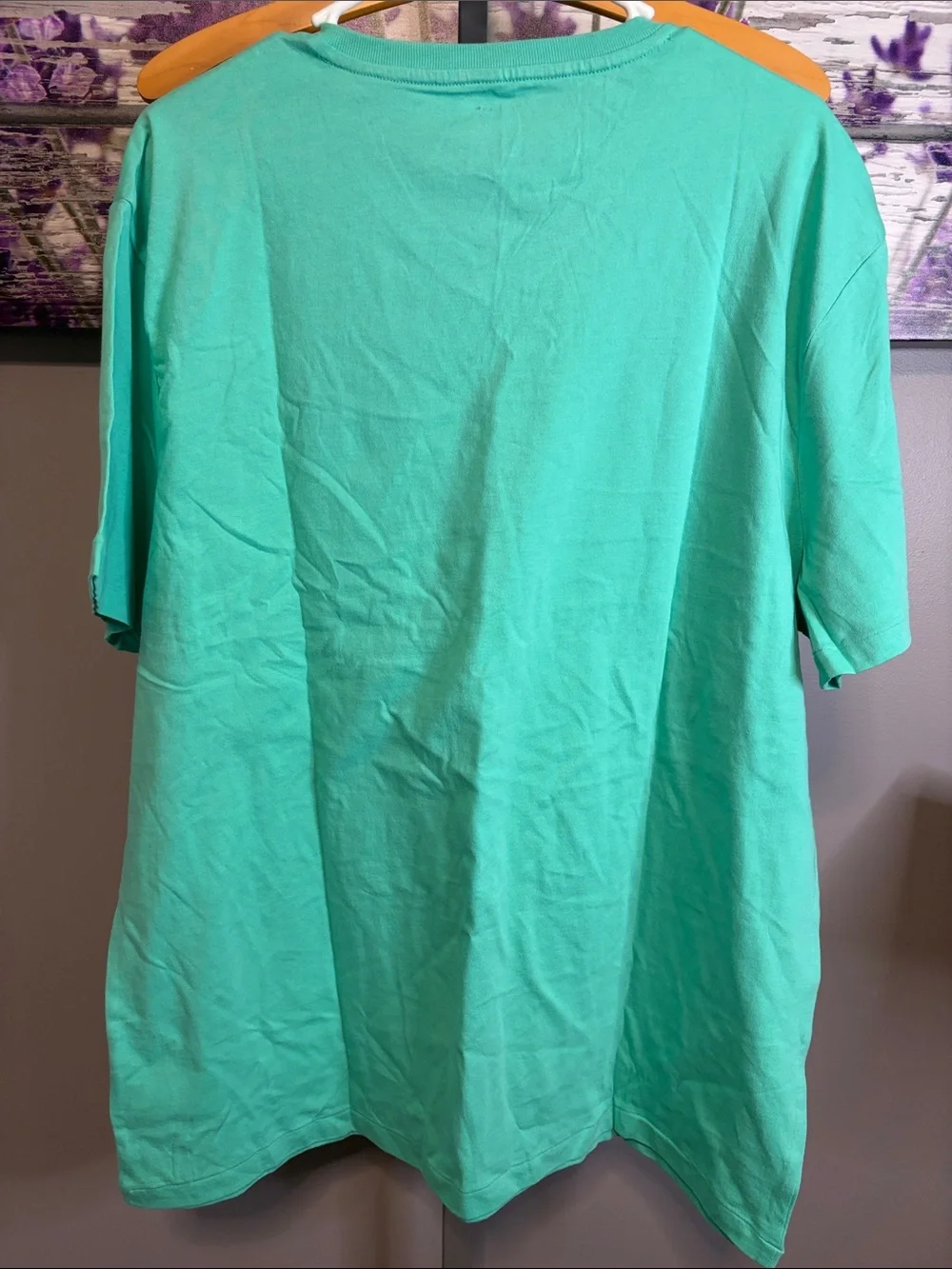 Polo by Ralph Lauren Men's V-Neck Tee in Aqua Green NWT Size XL